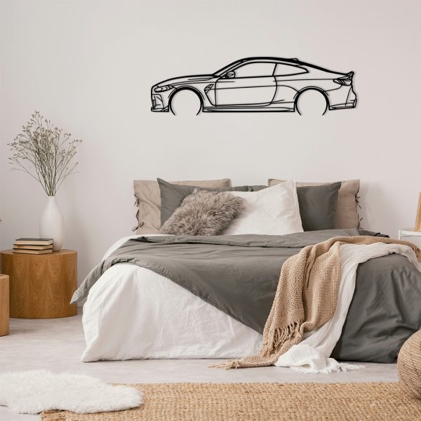 Art mural métal BMW M4 CSL
