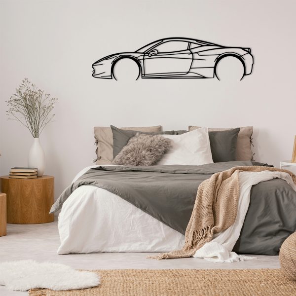 Art mural en métal Ferrari 458 Italia