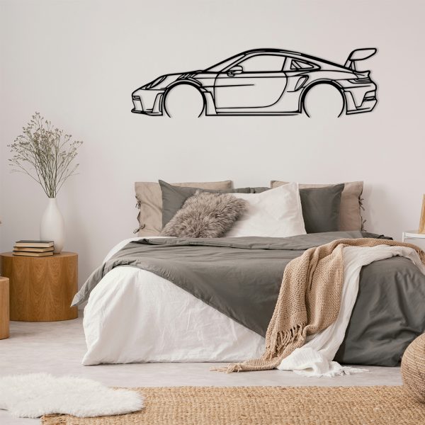 Art mural en métal Porsche 911 GT3 RS 992