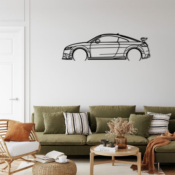 Décoration murale métal Audi TT