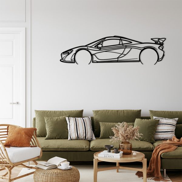 Décoration murale métal Mclaren P1