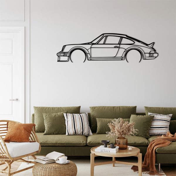 Décoration murale métal Porsche 911 SC Groupe 4