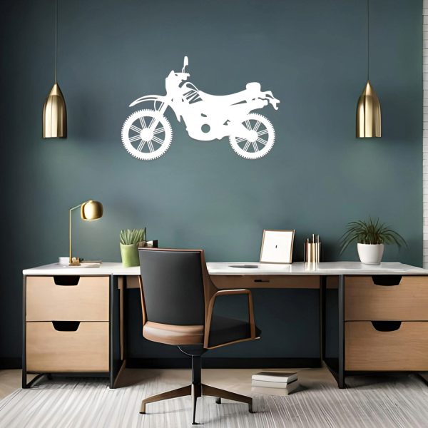 Art mural en métal motocross – Image 5