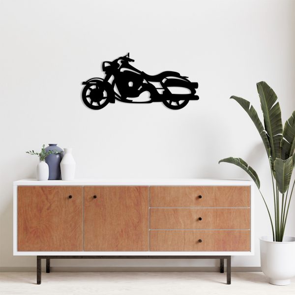 Décoration murale en métal Harley moderne