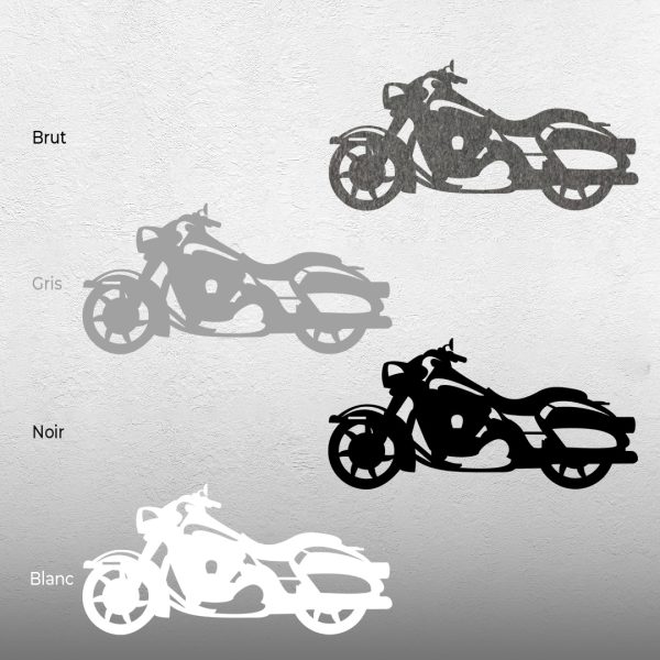 Art mural en métal Harley Davidson Street Glide – Image 3
