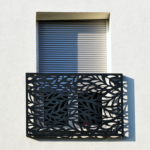 Garde-corps sur mesure en inox
