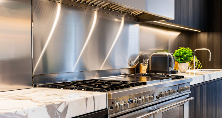 Crédence en inox 304L sur mesure