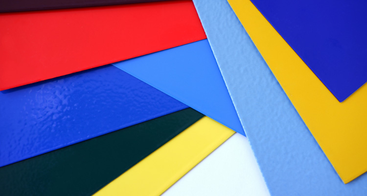 Panel de couleurs pour thermolaquage