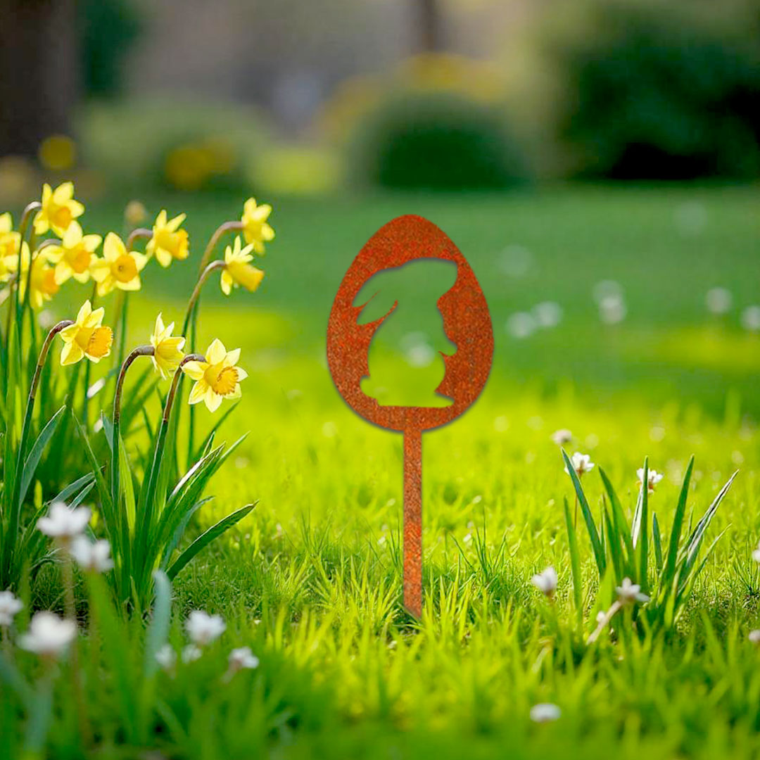 Décoration extérieure à piquer Oeuf et Lapin – Image 3