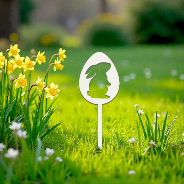 Décoration extérieure à piquer Oeuf et Lapin – Image 6