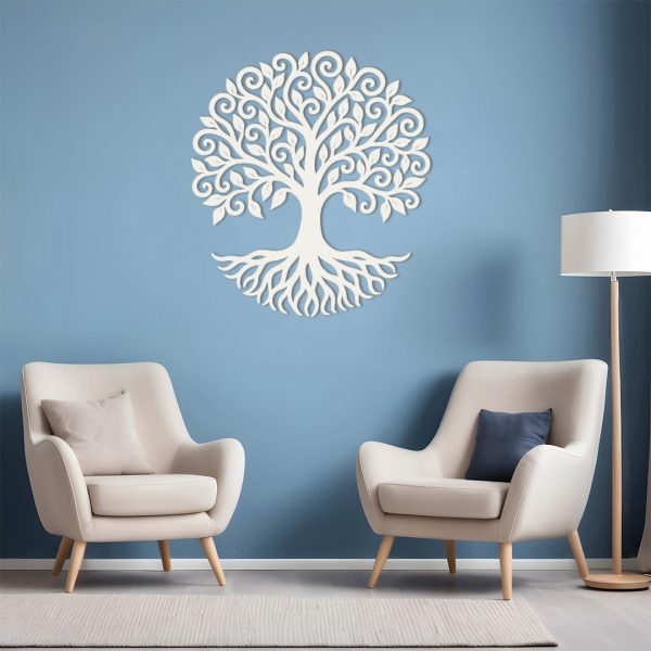 Décoration murale métal pliable arbre de vie – Image 4